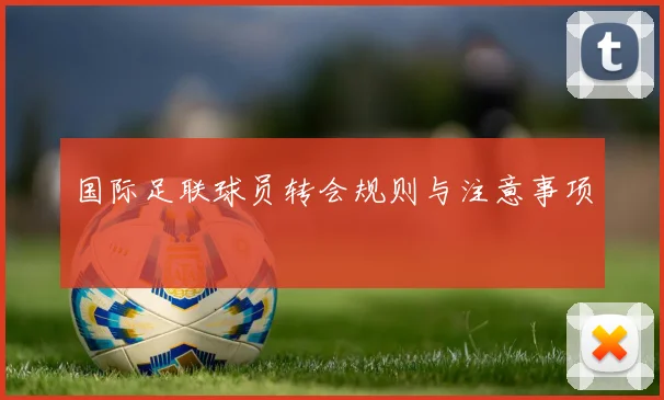 国际足联球员转会规则与注意事项